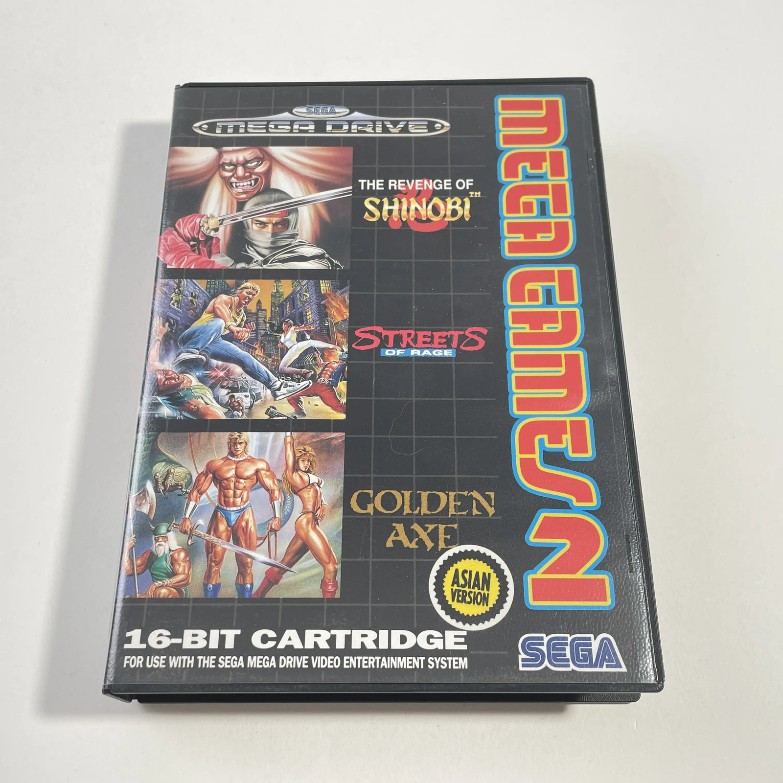 SEGA Megadrive Mega Games 2 3 manuels ASI Neuf